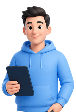 Career character illustration